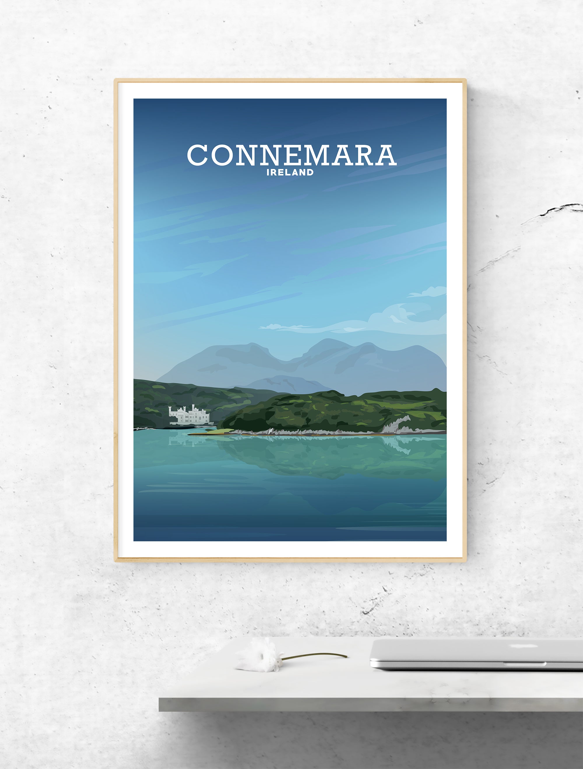 96066 Tour Connemara CIE Ireland United Kingdom Irish Decor Wall Print  Poster