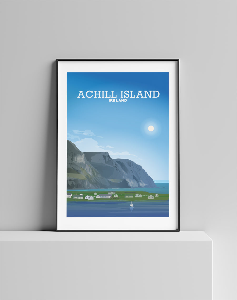Achill Island Print, County Mayo Poster