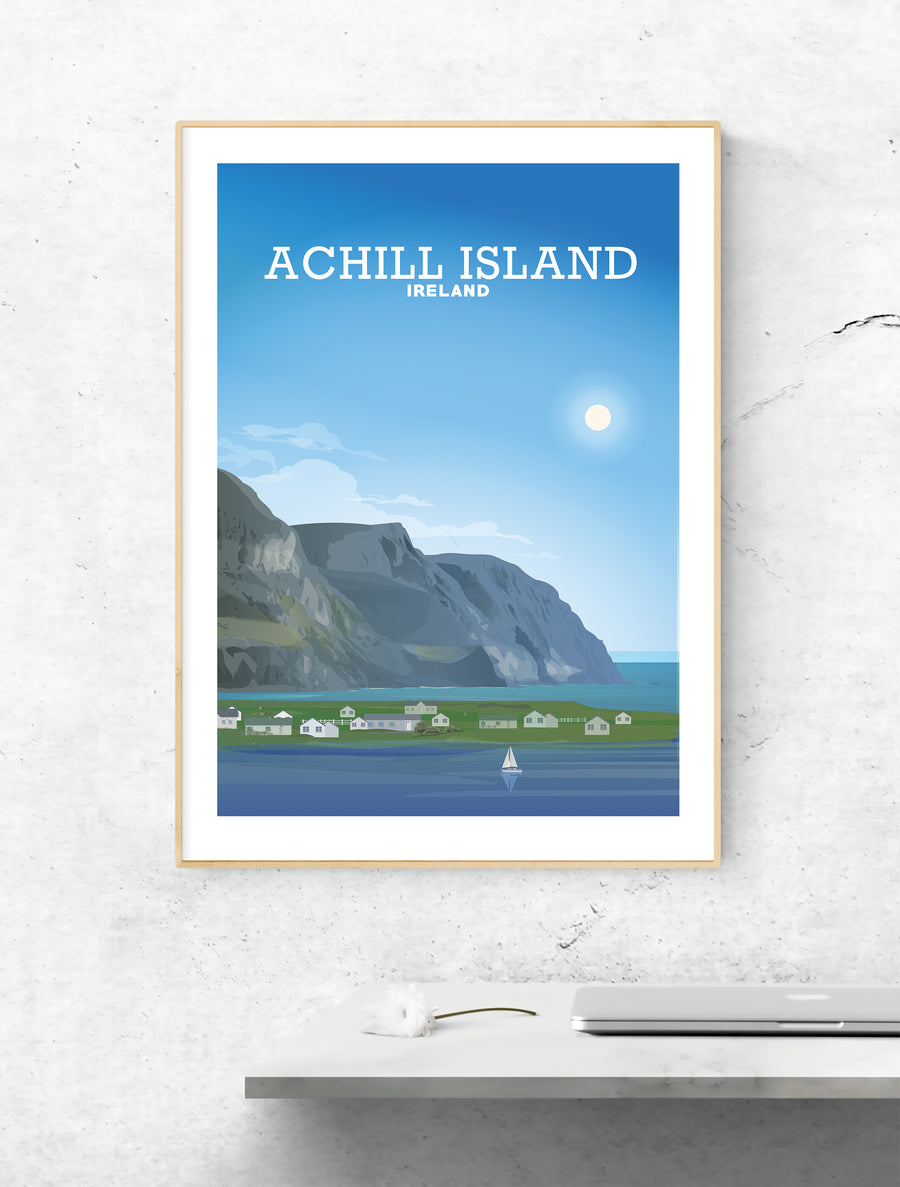 Achill Island Print, County Mayo Poster
