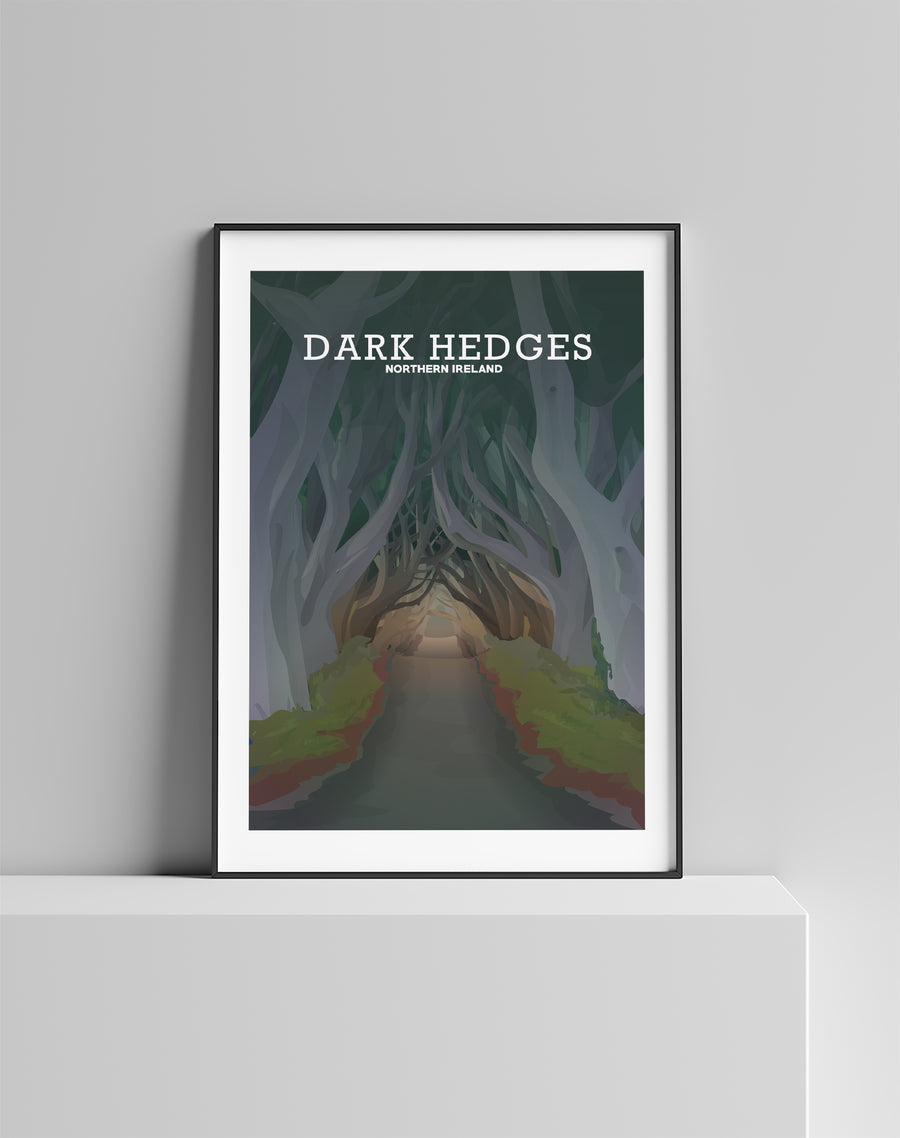 Dark Hedges Print, Kings Road Game Of Thrones