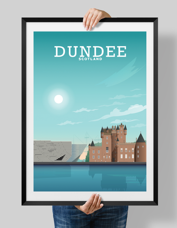 Dundee Poster, Scottish Art, Dundee Print