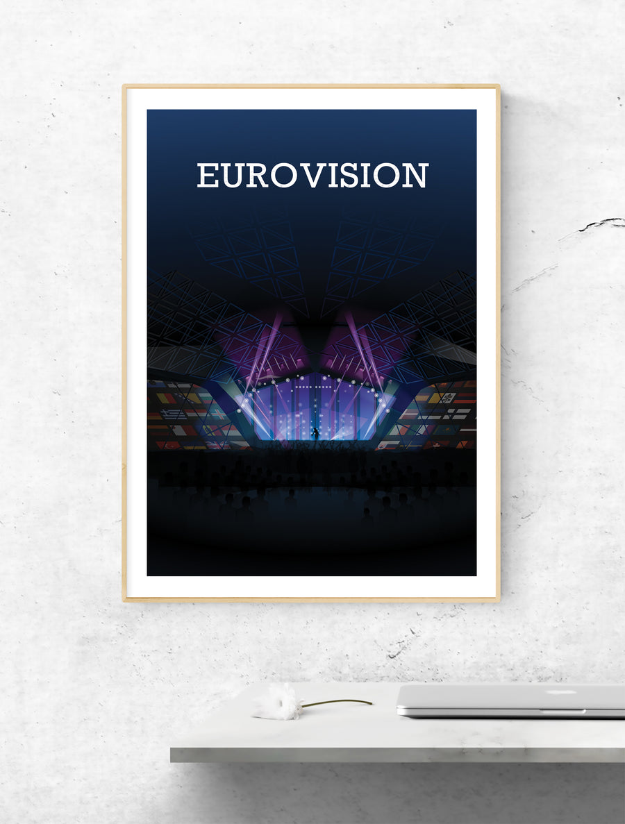 Eurovision Song Contest, Eurovision Print, Eurovision Gifts