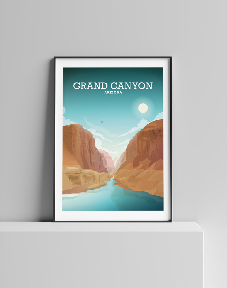 Grand Canyon Poster, Grand Canyon Print