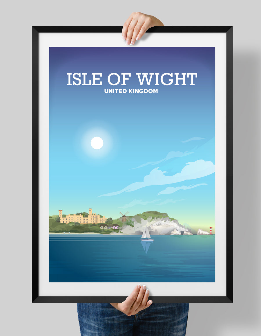 Isle of Wight Print, Isle of Wight England