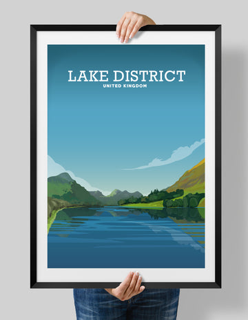 Lake District Print, Lake District Poster, Lake District Art
