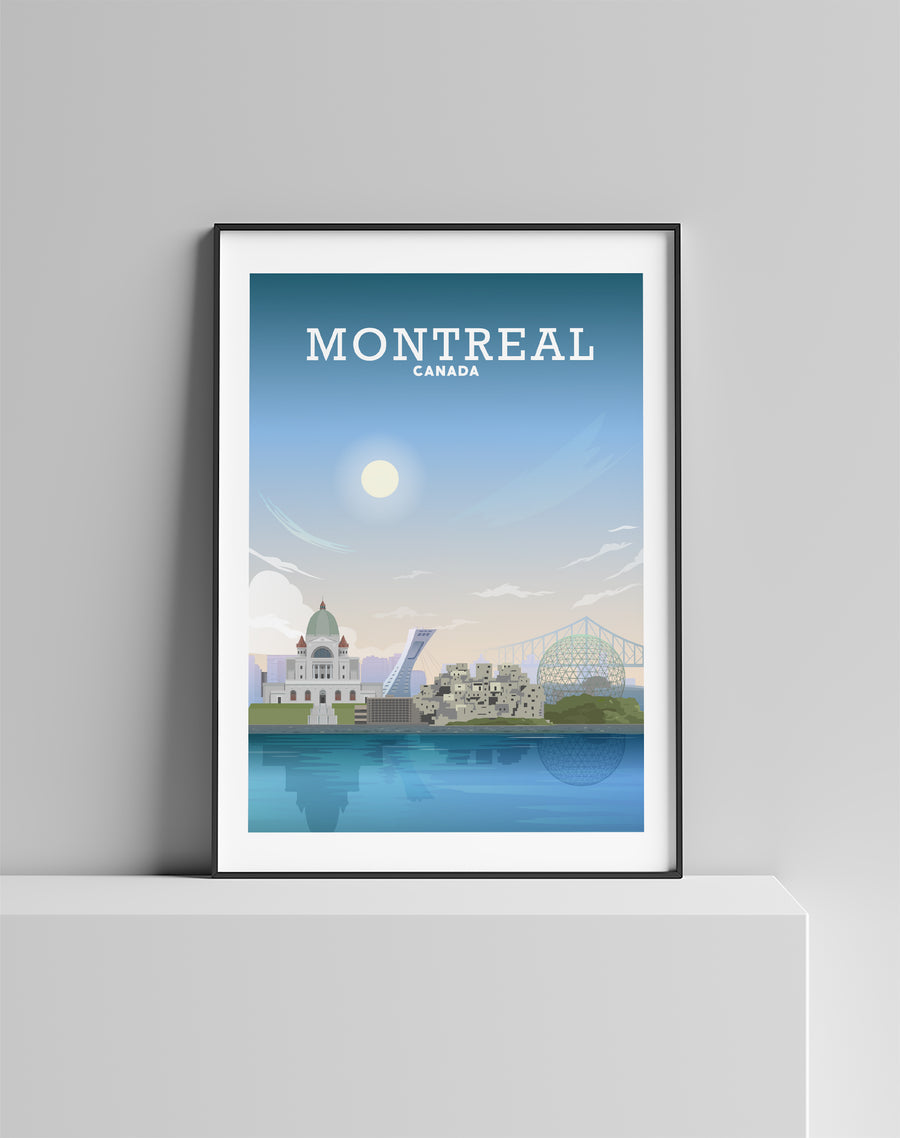 Montreal Canada, Montreal Print, Montreal Poster, Montreal Art