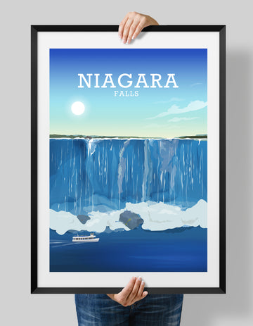 Niagara Falls Poster, Canada Print