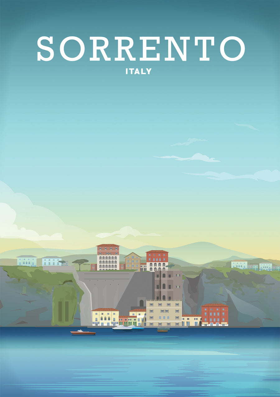 Sorrento Italy Print, Sorrento Poster, Sorrento Art