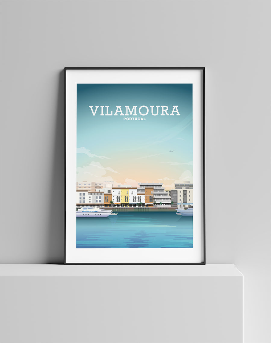 Vilamoura Poster, Vilamoura Print, Algarve Art