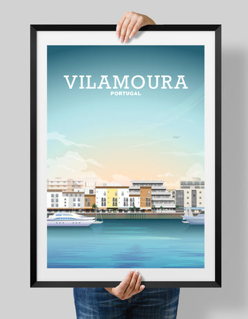 Vilamoura Poster, Vilamoura Print, Algarve Art