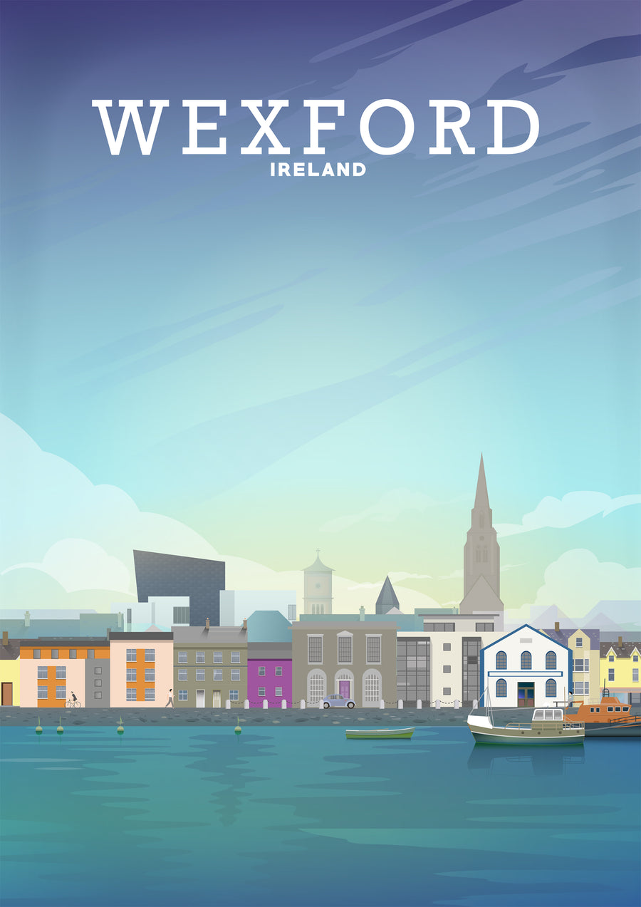 Wexford Print, Wexford Poster, Wexford Ireland