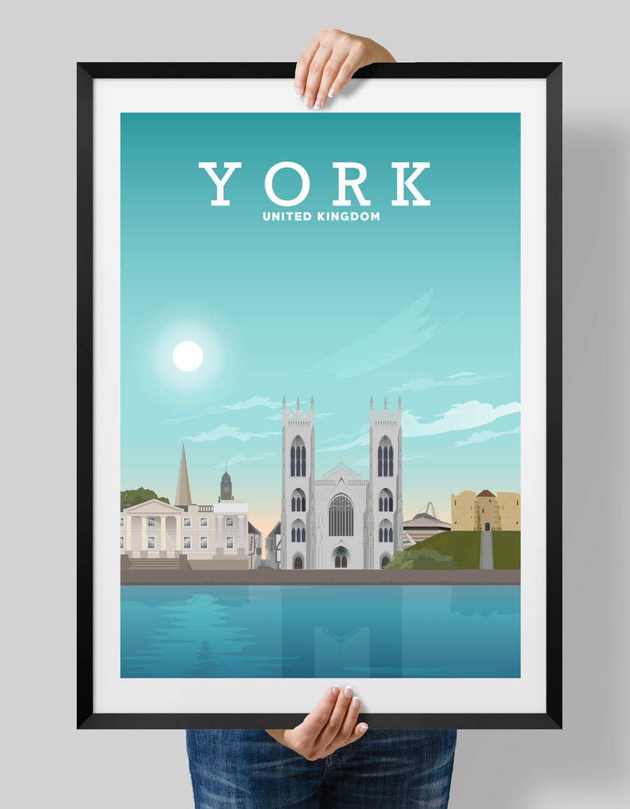 York Print, York Poster, York Art